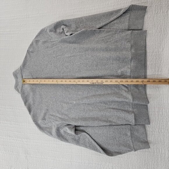 NEW Polo Ralph Lauren 1/4 Zip Henley Men's Large Grey Pullover Grey Pony NWT - Picture 14 of 15